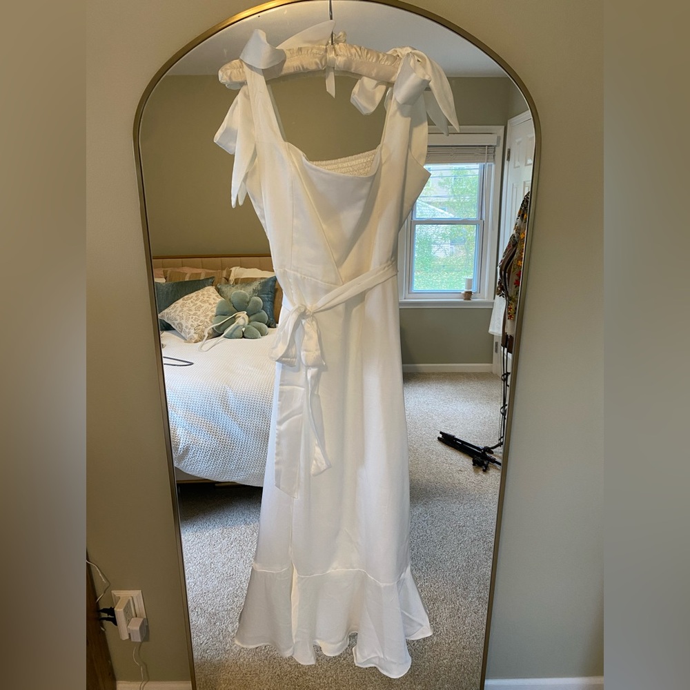 Show Me Your Mumu white bridal dress
